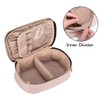 Teamoy Travel Makeup Brush Case, Professional Cosmetic Artist Organizer Case
