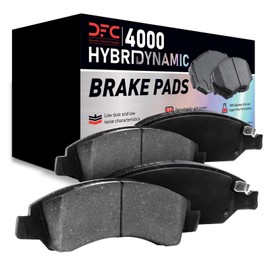 Dynamic Friction Company Rear 4000 HybriDynamic Brake Pads and Hardware Kit 4000-2174-01