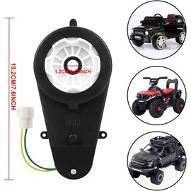 12V 30000RPM Motor 12V Kids Ride On Car Gearbox 2Pcs Electric Motor Gearbox Motorcycles High Speed RS550 Drive Engine Match Kids Ride On Toys Car Motors
