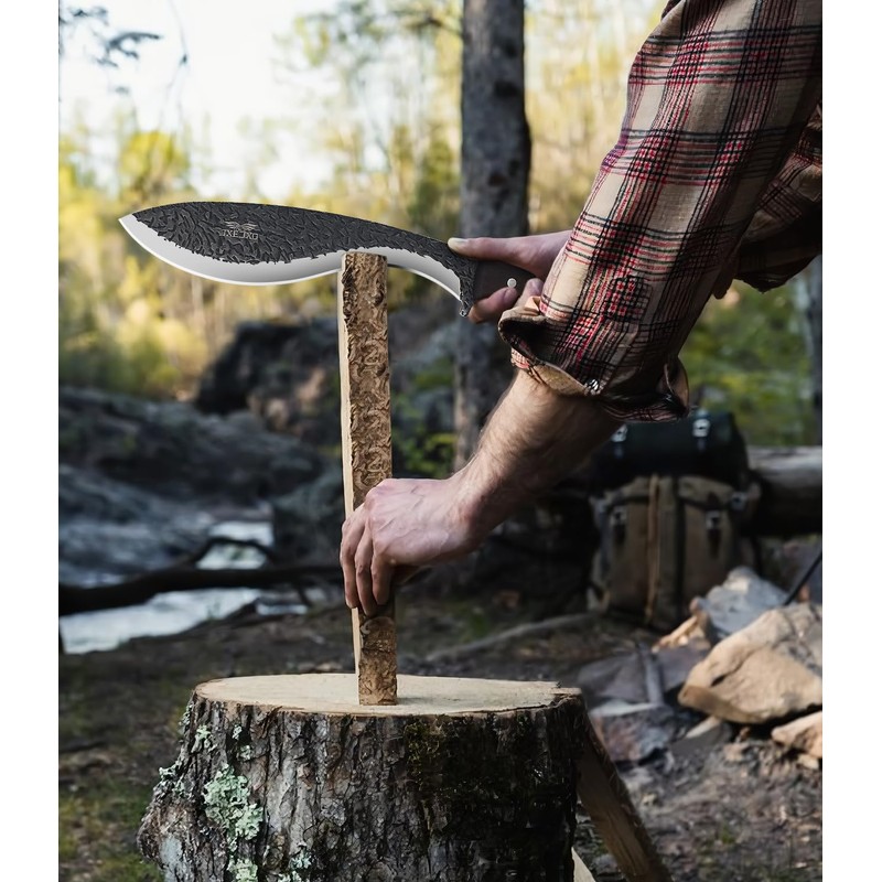 JXE JXO Machete, 14.5" Full Tang Machete for Cutting Trees
