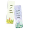 Creanoso Inspirational Garden Bookmarks (2-Sets x 6 Cards) – Great