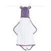 Little Giraffe Velvet Deluxe Towel with Ears (Lavender)