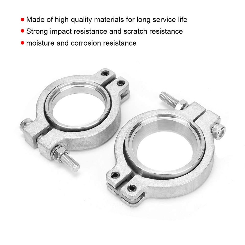 Tial 38Mm Wastegate Flange-V-Band Clamp Set, 1.5in Inner Diameter Wastegates