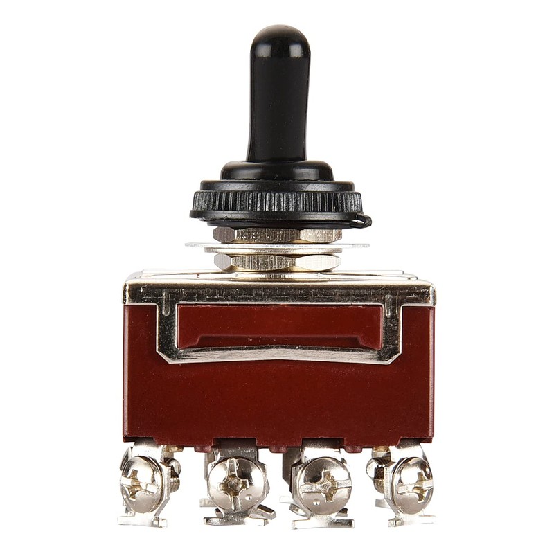 Heschen metal toggle switch HS-402 4PDT maintained ON/ON 2 position