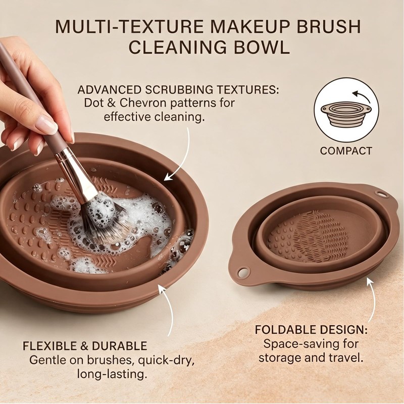 OneNyx 42 Piece All‑In‑One Makeup Brush Set for Women with