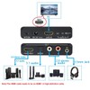 HDMI Earc/arc Audio Extractor, HDMI Earc to RCA R/L+ Optical+3.5mm