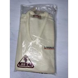 U-Haul VTG U HAUL EMPLOYEE WORK SWEATER ANTIQUA OF SCOTTSDALE SIZE MEDIUM MADE IN USA