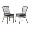 Asti Outdoor Dining Chairs - Set of 2 All-Weather Wicker