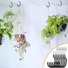KURUI Heavy Duty Screw Hooks for Hanging Plants, Outdoor String