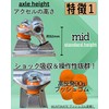 WalnutSkate Skateboard Trucks Set with Washers and Axle Nuts for