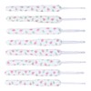 8pcs Crochet Hooks Ergonomic Design Comfortable Handle Easy Identification Compact