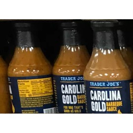 Trader Joe's BBQ Sauce CAROLINA GOLD Sweet & Smoky w/Mustard Limited 18 oz (1)