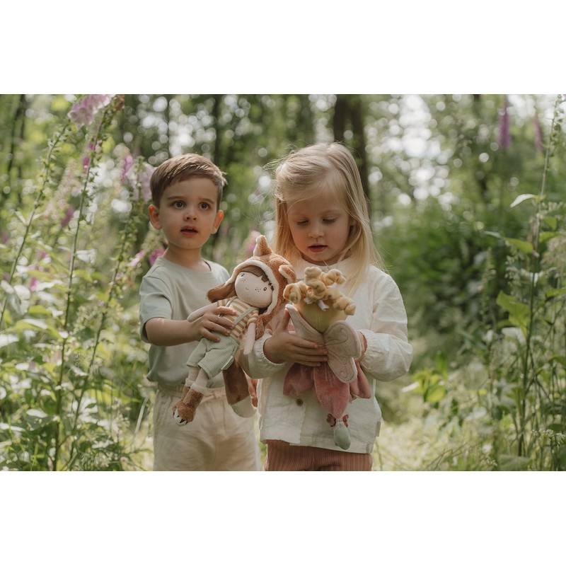 Little Dutch 4571 Rag Doll Cuddly Doll Fox Sam Forest