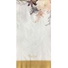 Pearls of Parchment Golden Grace Floral and Eucalyptus Buffet Paper