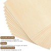 Riakrum 36 Pack Basswood Sheets Plywood Board Unfinished Wood Boards