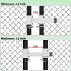 Chain Link Fence Double Gate Latch Residential Strong Arm Double