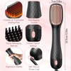 4 in 1 Hair Dryer Brush & Straightener Brush, Professional