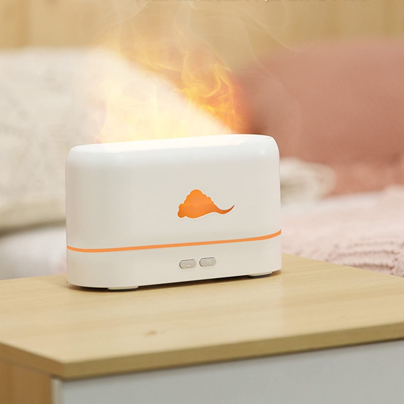 Flame Diffuser Aromatherapy Diffuser Humidifier, Ultra-Silent & Auto Shut-Off Function