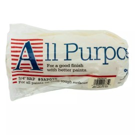 MBS All Purpose 7" Roller Cover 3/4" Nap with Rigid Phenolic Core