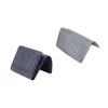 CAXUSD 2pcs Felt Bedside Pocket Organizer for Sofa and Bed