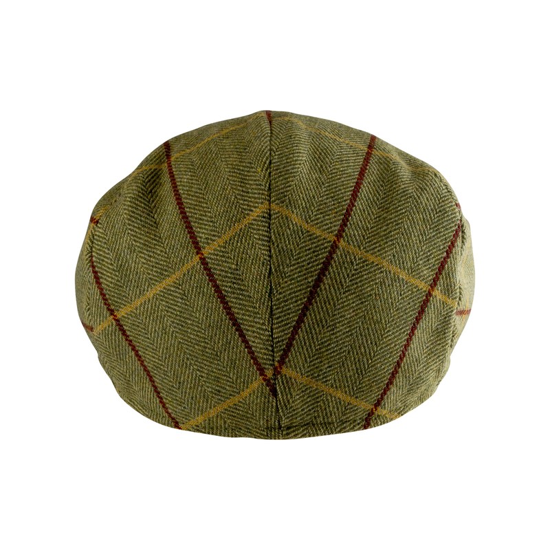 JACK PYKE Wool Blend Flat Cap Tweed 60cm