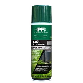 PURAFILTER 2000 Coil Cleaner Foaming Spray | Use on AC HVAC Condensers and Evaporator Coils | Commercial and Professional Grade Cleaner
