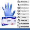 Care Plus Medical Nitrile Examination Gloves Blue Disposable Large 1000
