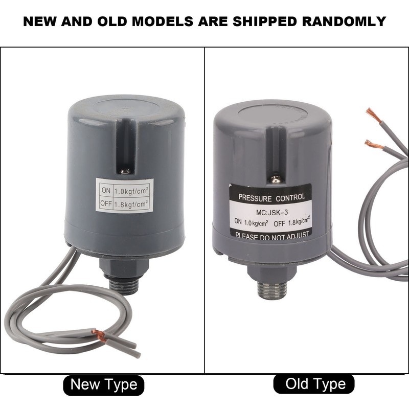 G1/4'' Male Thread Universal Automatic Mechanical Water Pump Pressure Switch(1.0-1.8