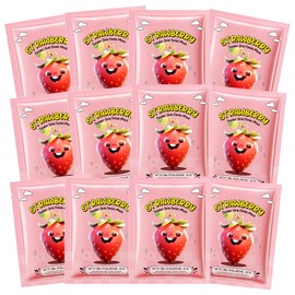 Kaely 12 Pack Strawberry Face Masks for Kids Teens, Girls Night Spa Party Facial Mask Skincare Set, Sheet Masks Skin Care, Moisturize Brighten for All Skin Types, Birthday Gifts for Women Men, 06