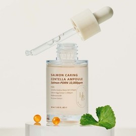 Hebblue Salmon PDRN Caring Centella Ampoule 30ml / 헤브블루 살몬 PDRN 케어링 센텔라 앰플 30ml