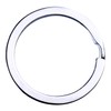 Flat Key Rings Key Chain Metal Split Ring 30pcs (Round