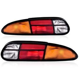 PIT66 Tail Light Lamps Compatible with Chevy Camaro 1993 1994 1995 1996 1997 1998 1999 2000 2001 2002 5976519 5976520 Rear Light Assembly Luz Trasera