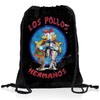 style3 Los Pollos Backpack Bag Gym Bag Sport Jute Bag,