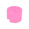 50 Size Tabs Mini Diameter 13 mm Blank Pink (Pack