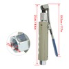 Sandblasting nozzle head with 3 ceramic nozzles for removing stains,