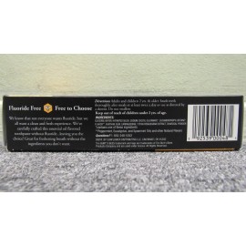 Burt's Bees Charcoal Whitening Toothpaste 4.7oz-FLUORIDE FREE**BUY MORE & SAVE**