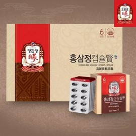 Jeonggwanjang G Jeong Kwan Jang Red Ginseng Extract Capsules (500mg x 100 capsules x 2) gift set / G정관장홍삼정캡슐현(500mg x 100캡슐x 2) 선물세트