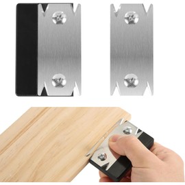 KEWAYO Veneer Edge Cutter, Edge Cutter for Woodworking, Portable Manual Edging Cutter with 1 Replacement Blade, Non-Slip Hand Planer for Wood, PVC, ABS Edge Cutter, Edging Tape (Black)