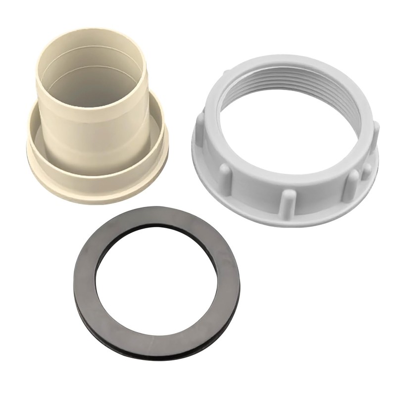 Qrity 1 Piece Kitchen Sink Drain Pipe Connector 58 mm