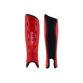 GRAYS G600 Hockey Shinguards - Red/Black - X Large