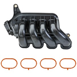MITZONE Intake Manifold Compatible With 2003-2008 Toyota Corolla Matrix 2000-2005 MR2 2003-2006 PontiacVibe L4 1.8L (1794cc) Upper