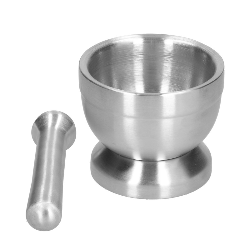 Garlic Grinder Manual Food Grade Stainless Steel Pills Spice Grinding