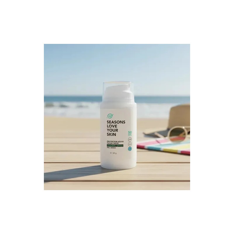 Protector Solar Facial Mate Fps 50 Con Niacinamida Seasons