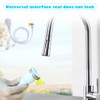 1.3 M Rubber Hose Bath Single Tap Shower Head, Push-On