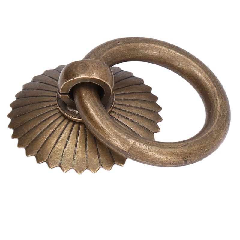 10Pcs Drawer Handles Premium Brass Durable Rustproof Vintage Style Antique