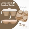 UR Happy Place Silicone Freezer Tray with Lid - Stackable