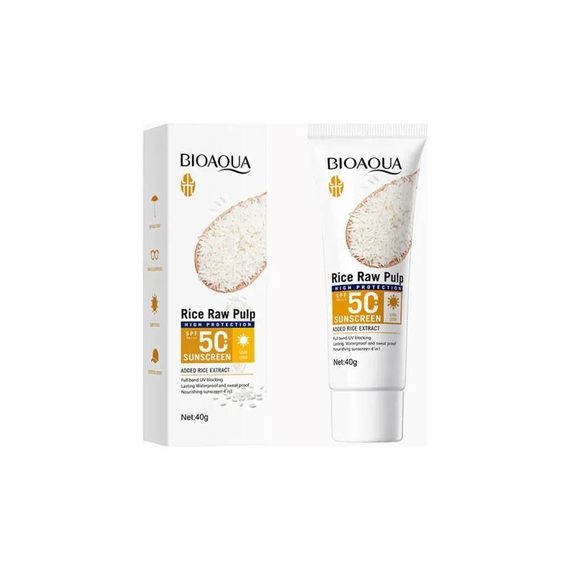 Protector Solar Blanqueador Spf Extracto Arroz Bioaqua
