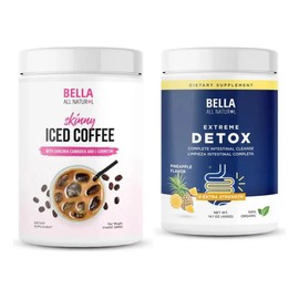 Bella All Natural Iced Coffee Y Detox Piña 2 Pack