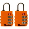 Master Lock 4684T Luggage Locks Assorted Colors 2 Count