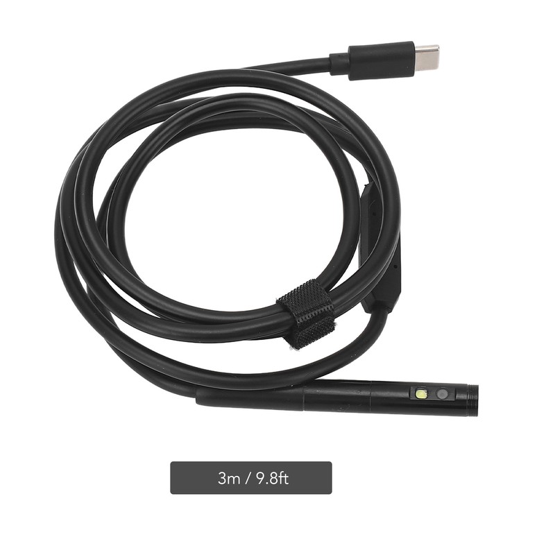 Endoscope Camera IP67 Waterproof Industrial Borescope Inspection Snake Cam for